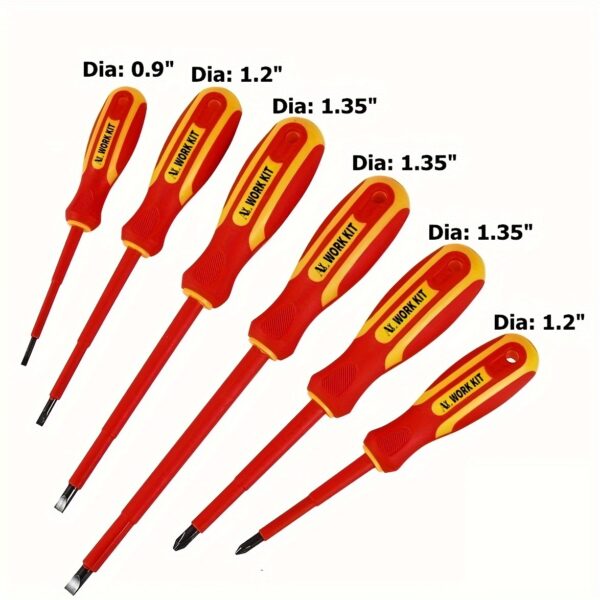 insulated screwdriver set magnetic   phillips dual -  Size : 32cm*24cm*3cm